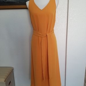 Elegant Yellow Dress- Ann Taylor